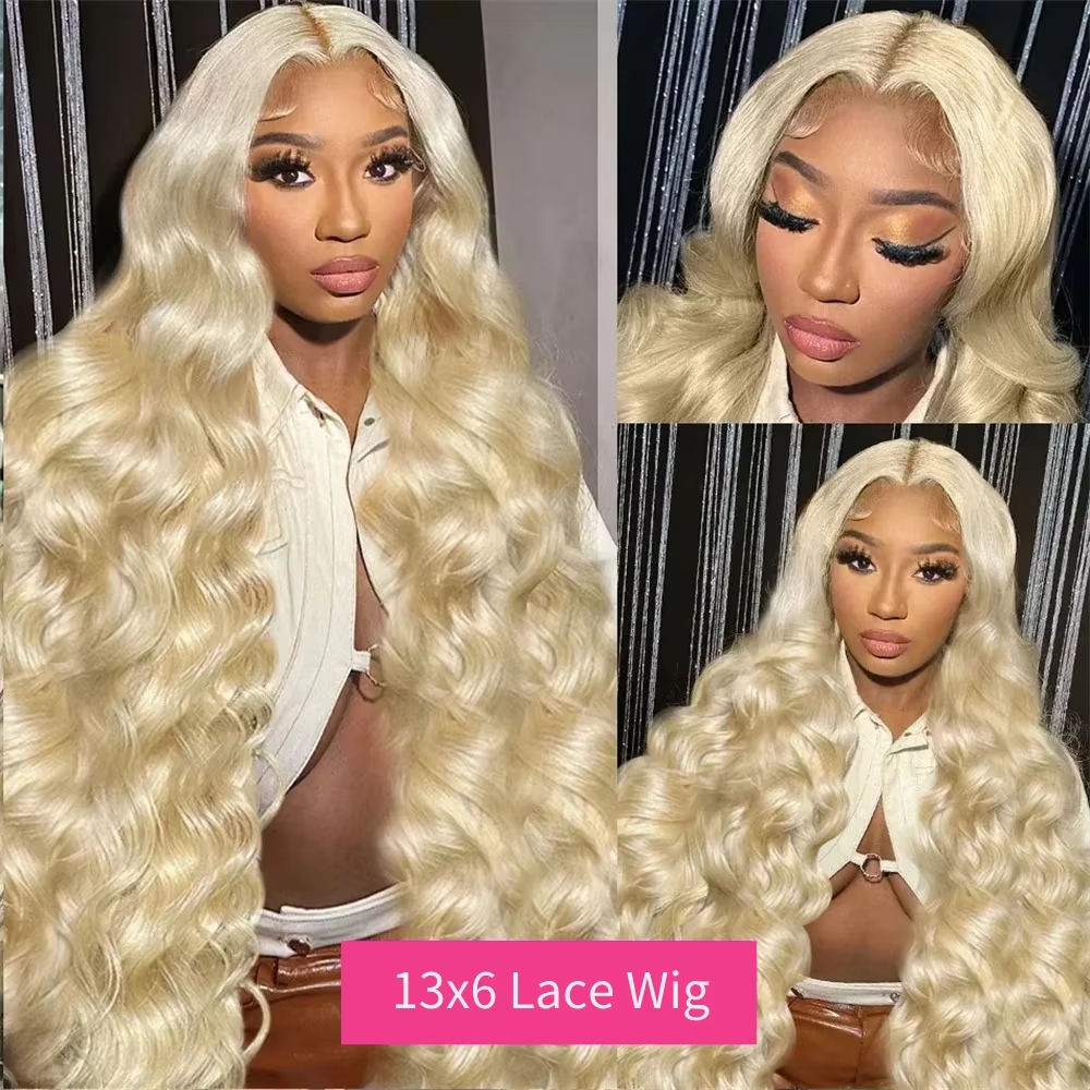 613 Blonde Body Wave 13x4 HD L - 613 Blonde Body Wave Lace Front Wig ulasan dan harga