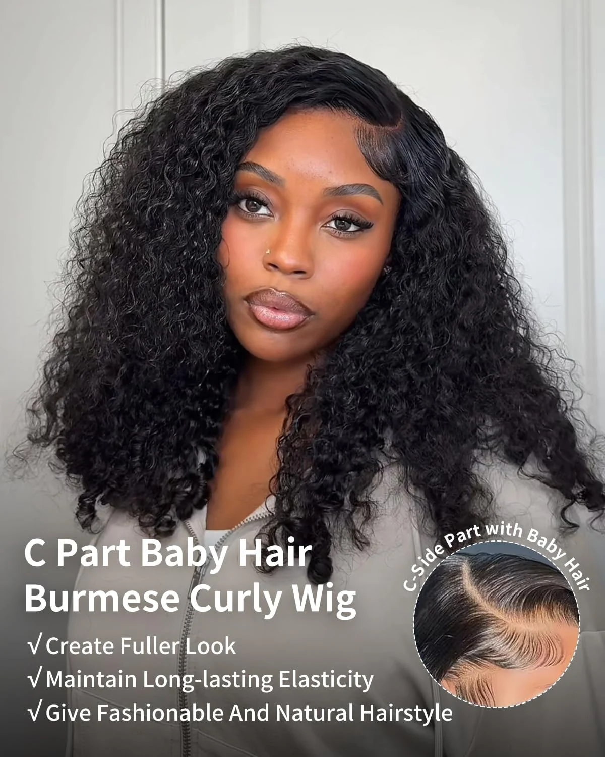 14 16 Inch Curly Deep Wave 13x - Glueless Wear And Go Human Hair Wig ulasan dan harga