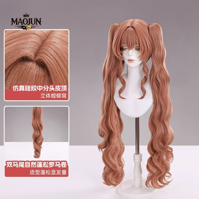Angelina Cos Wig Long Roman Cu - Hair Clips ulasan dan harga