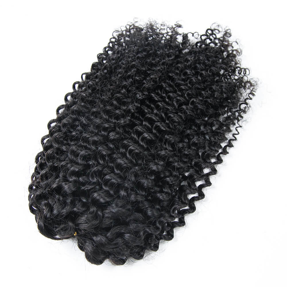 Jerry Curly Human Crochet Hair - Hair Bundles ulasan dan harga
