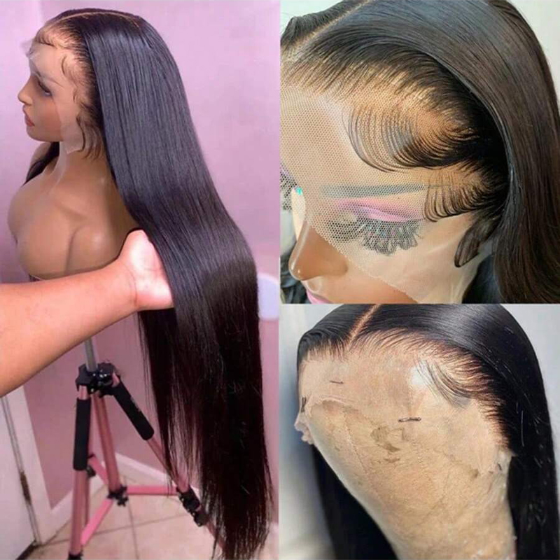 30inch Straight Wig Human Hair - Glueless Wear And Go Human Hair Wig ulasan dan harga