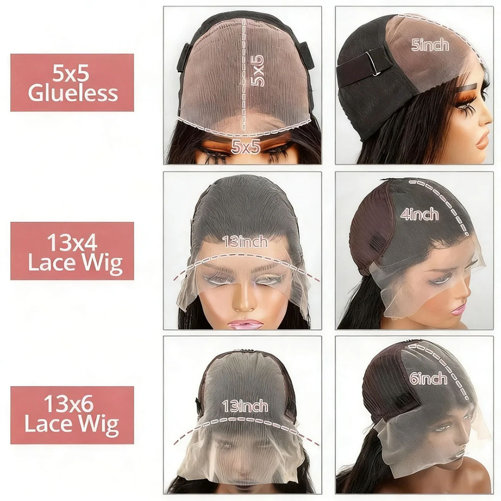200% 13x6 13x4 Lace Frontal Wi - Pre Parted 13X4 Lace Front Bob Wig ulasan dan harga