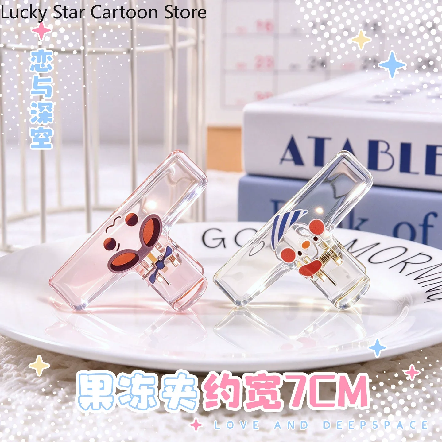 Cosplay Hair Clip Love and Dee - Hair Clips ulasan dan harga