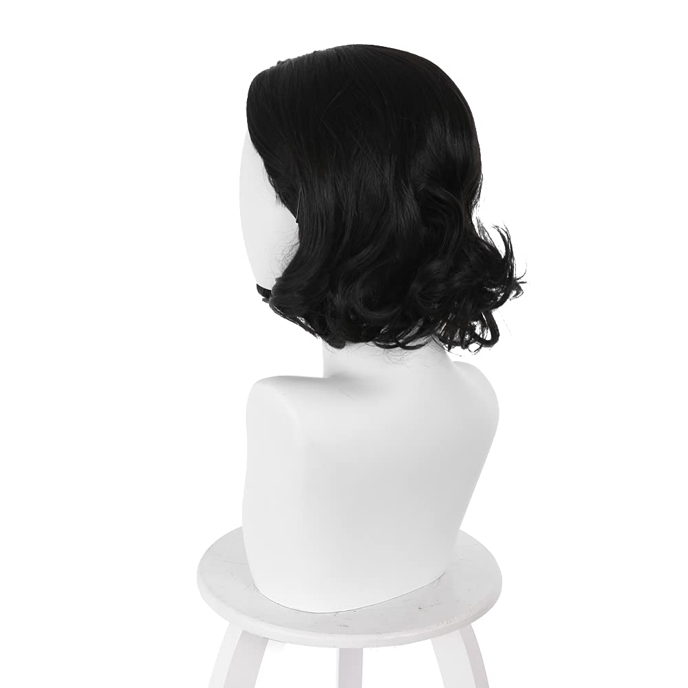 Black Short Bob Wavy Middle Pa - Synthetic Braided Wigs For Black Women ulasan dan harga