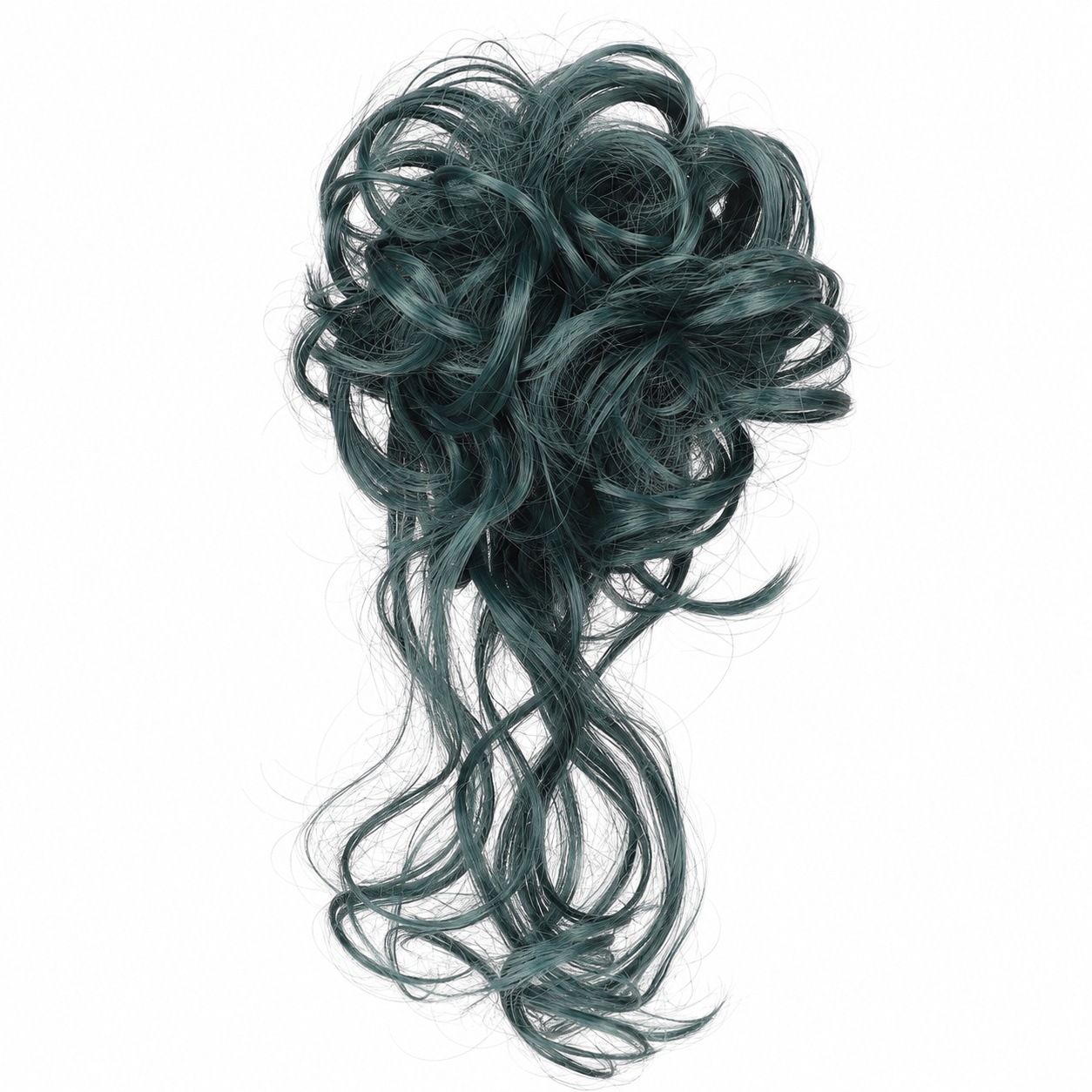 Curly Bun Hairpiece Claw Clip  - Claw Clip Messy Bun Hair Piece ulasan dan harga